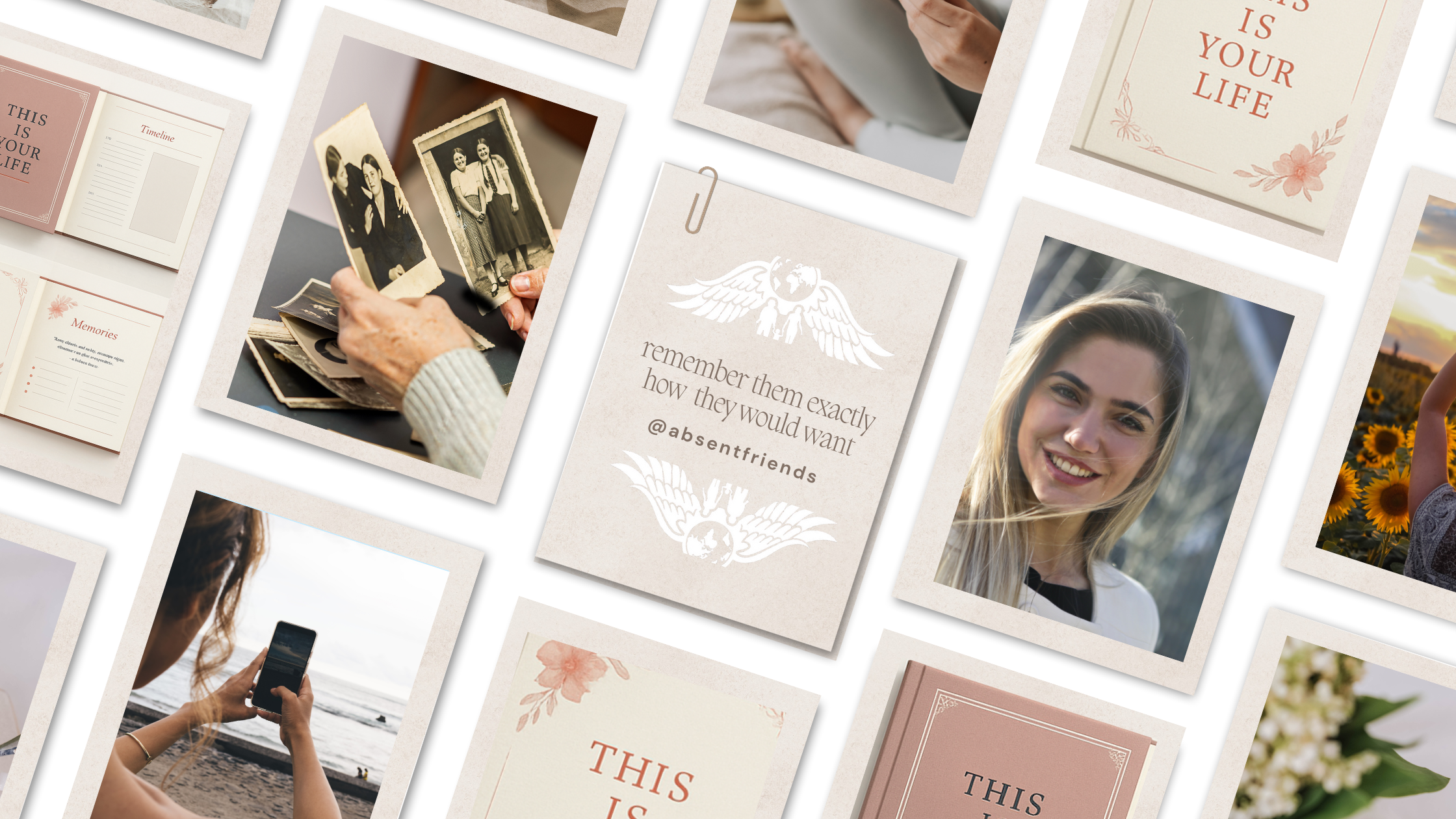 Collection of memory cards and photos